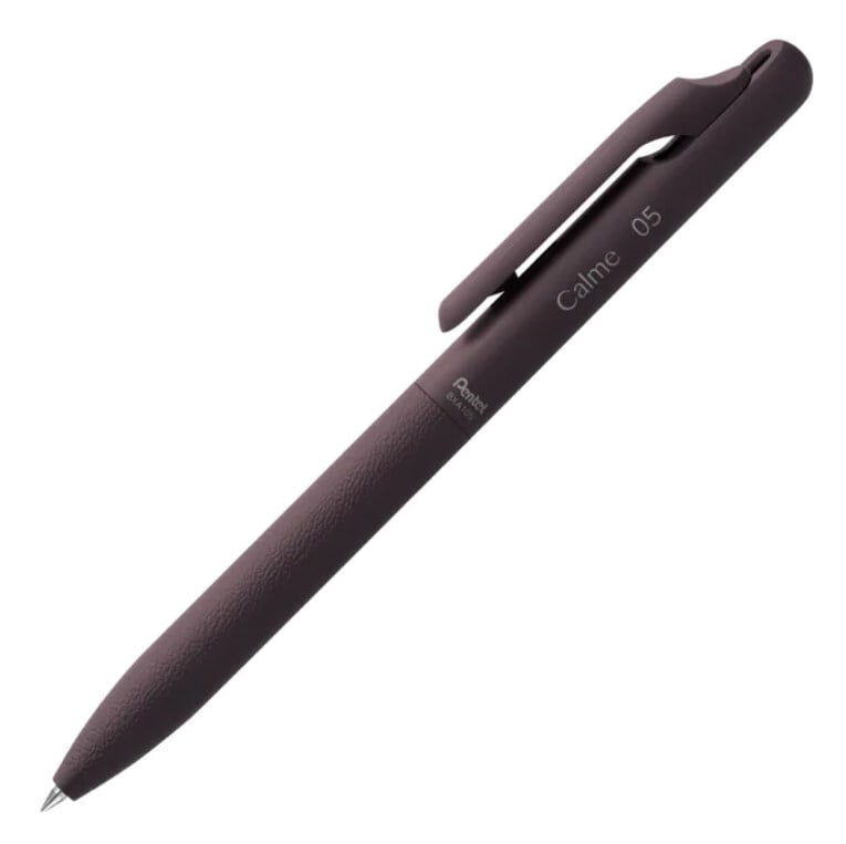 Pentel Calme Ballpoint Pen Chestnut Purple 0.5 Pentel Calme Ballpoint Pen Chestnut Purple 0.5