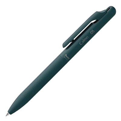 Pentel Calme Ballpoint Pen Turquoise Blue 0.5