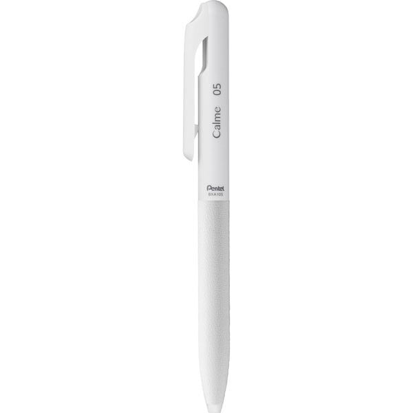 Pentel Calme Ballpoint Pen Grayish White 0.5 Pentel Calme Ballpoint Pen Grayish White 0.5