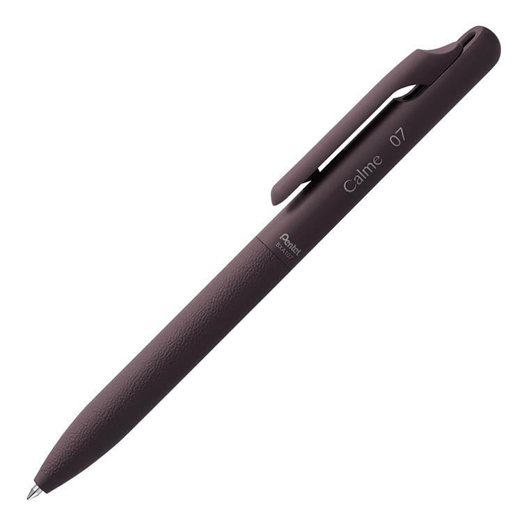 Pentel Calme Ballpoint Pen Chestnut Purple 0.7 Pentel Calme Ballpoint Pen Chestnut Purple 0.7
