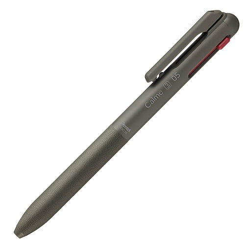 Pentel Calme Tricolor Ballpoint Pen 0.5 Khaki Pentel Calme Tricolor Ballpoint Pen 0.5 Khaki