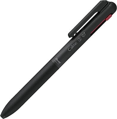 Pentel Calme Tricolor Ballpoint Pen 0.7 Black