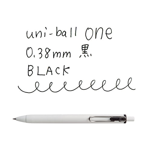 Uniball One 0.38mm Black Uniball One 0.38mm Black