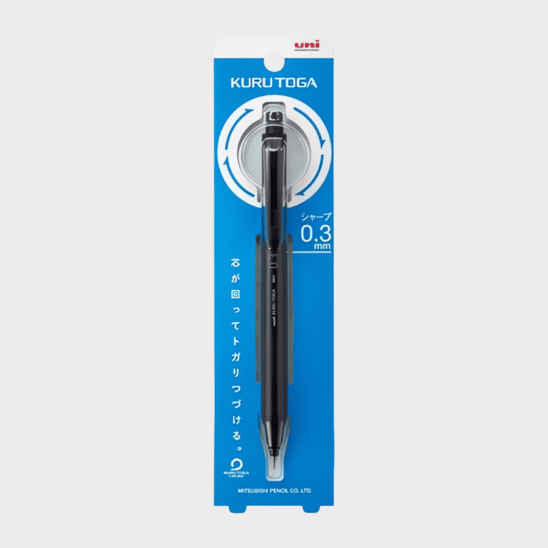 Uni Kurtoga KS Model Mechanical Pencil 0.3 Black Uni Kurtoga KS Model Mechanical Pencil 0.3 Black