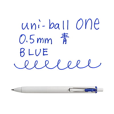 Uniball One 0.5mm Blue