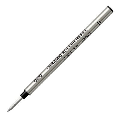 Ohto C-310P Ceramic Roller Ball Pen Refill Black 1.0