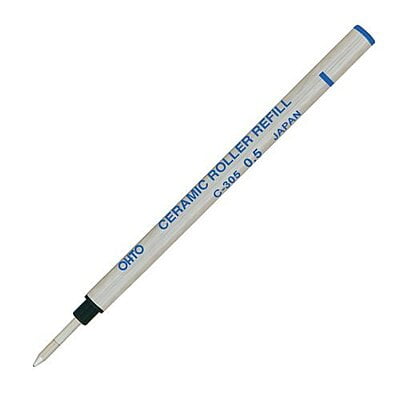 Ohto C-305P Ceramic Roller Ball Pen Refill Blue 0.5
