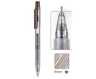 Kaco Turbo Depot Gel Pen Coffee Brown