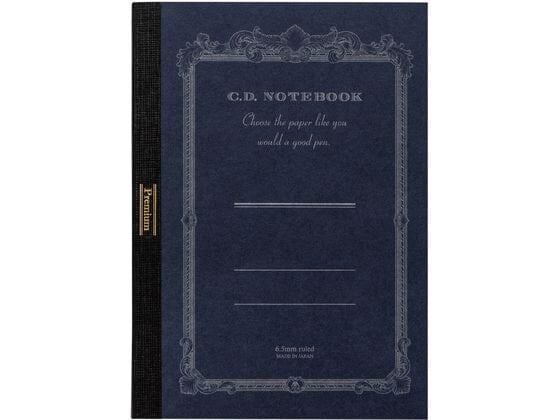 Apica Premium CD Notebook SS A6 Navy CDSSA6Y Apica Premium CD Notebook SS A6 Navy CDSSA6Y