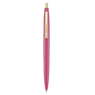 BIC Japan Click Gold Ballpoint Pen Cherry Pink
