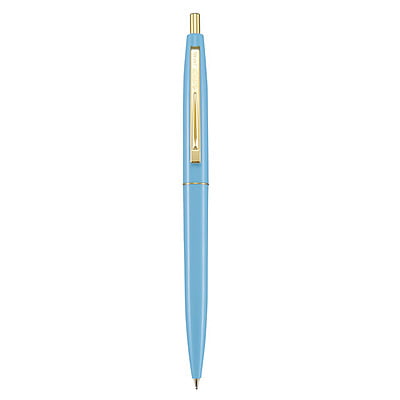 BIC Japan Click Gold Ballpoint Pen Ice Blue