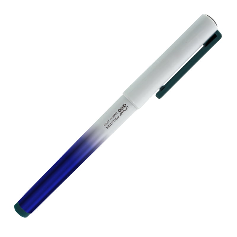 OHTO Antibacterial Ceramic Pen Cutter Blue – Papermind Stationery