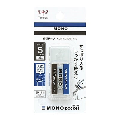 Tombow Correction Tape Mono Pocket Mono Color Tombow Correction Tape Mono Pocket Mono Color