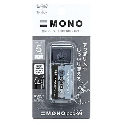 Tombow Correction Tape Mono Pocket Black