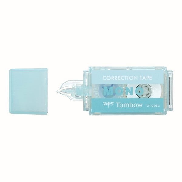 Tombow Mono Correction Tape Non-Refillable 1/6inch x 394Inch White Tape 2/Pack