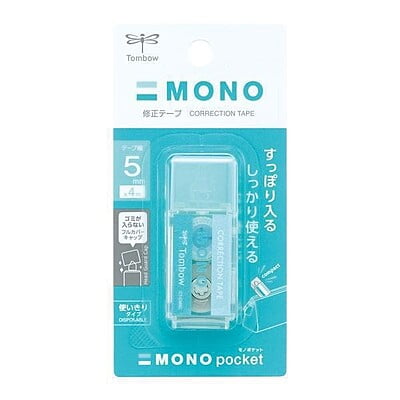 Tombow Correction Tape Mono Pocket Blue Tombow Correction Tape Mono Pocket Blue