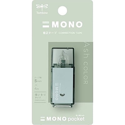 Tombow Correction Tape Mono Pocket Ash Color Sage CT-CM5C603L