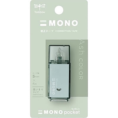 Tombow Correction Tape Mono Pocket Ash Color Sage CT-CM5C603L Tombow Correction Tape Mono Pocket Ash Color Sage CT-CM5C603L