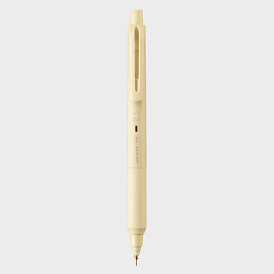 Uni Kurtoga KS Model Mechanical Pencil 0.5 Cream Yellow