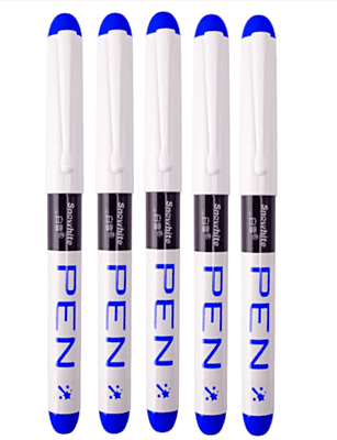 Snowhite Fountain Pen 0.38 Dark Blue