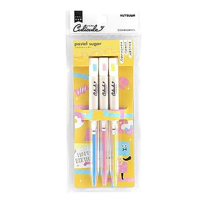 Kutsuwa Kuridashi Colored Pencil Crickle Pastel Sugar