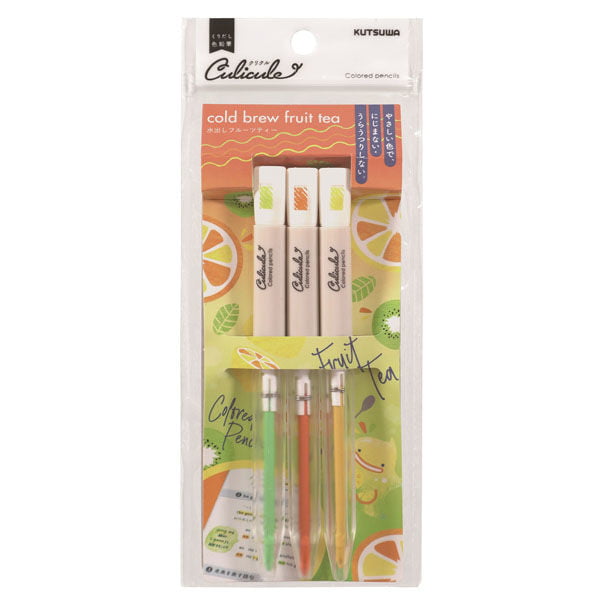 Kutsuwa Kuridashi Colored Pencil Crickle Fruty Kutsuwa Kuridashi Colored Pencil Crickle Fruty