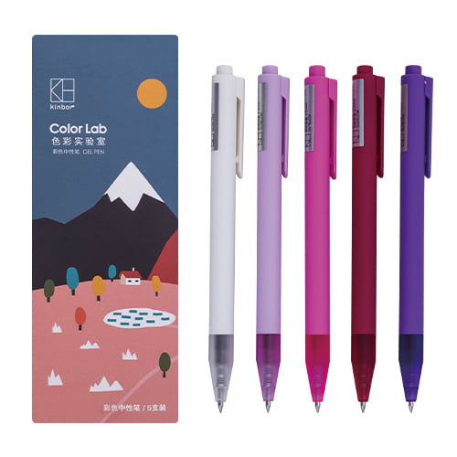 Kinbor Multicolor Gel Pen Spring