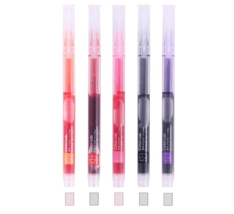 Kinbor Multicolor Rollerball Pen Sky Island