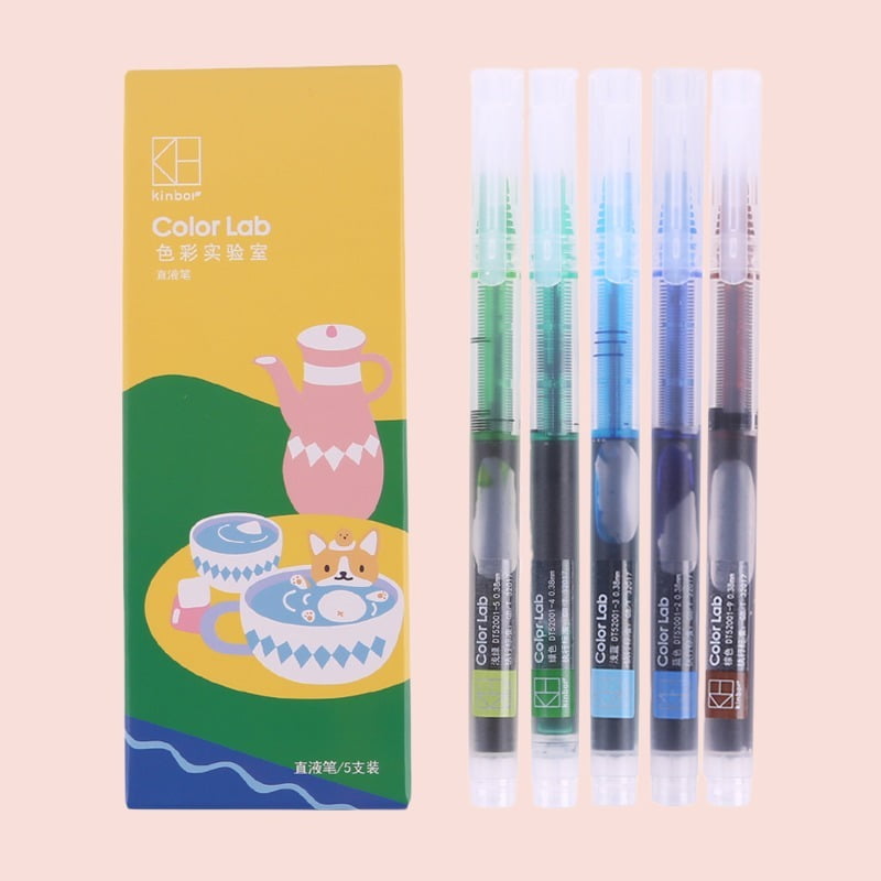 Kinbor Multicolor Rollerball Pen Tea Party