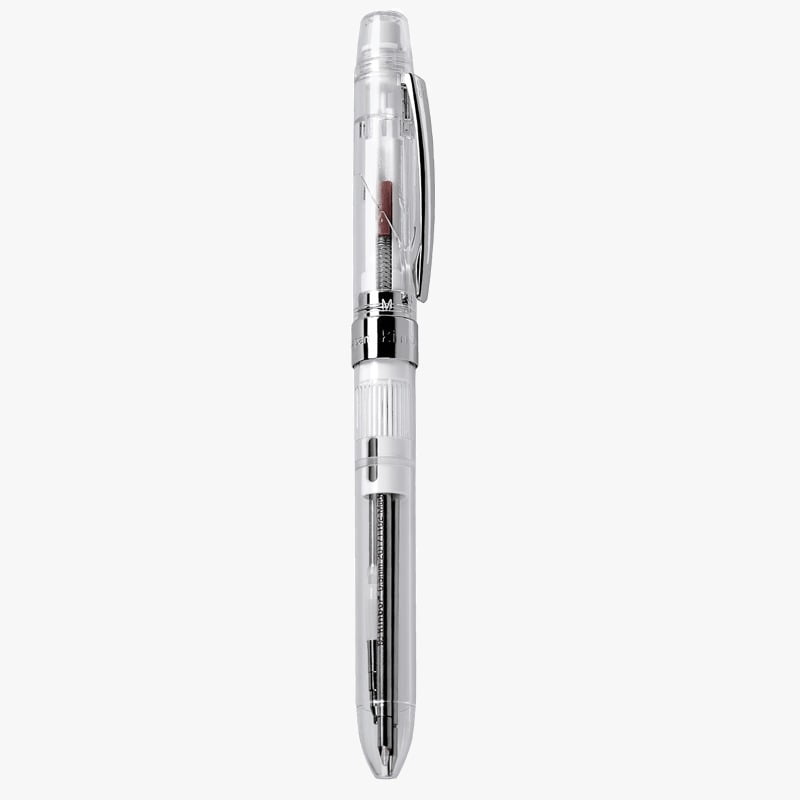 Kinbor 3 in 1 Multifunctional Pen Transparent