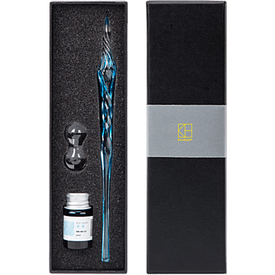Kinbor Glass Pen Blue DTB90247