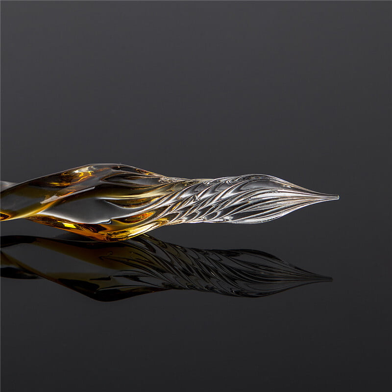 Kinbor Glass Pen Yellow