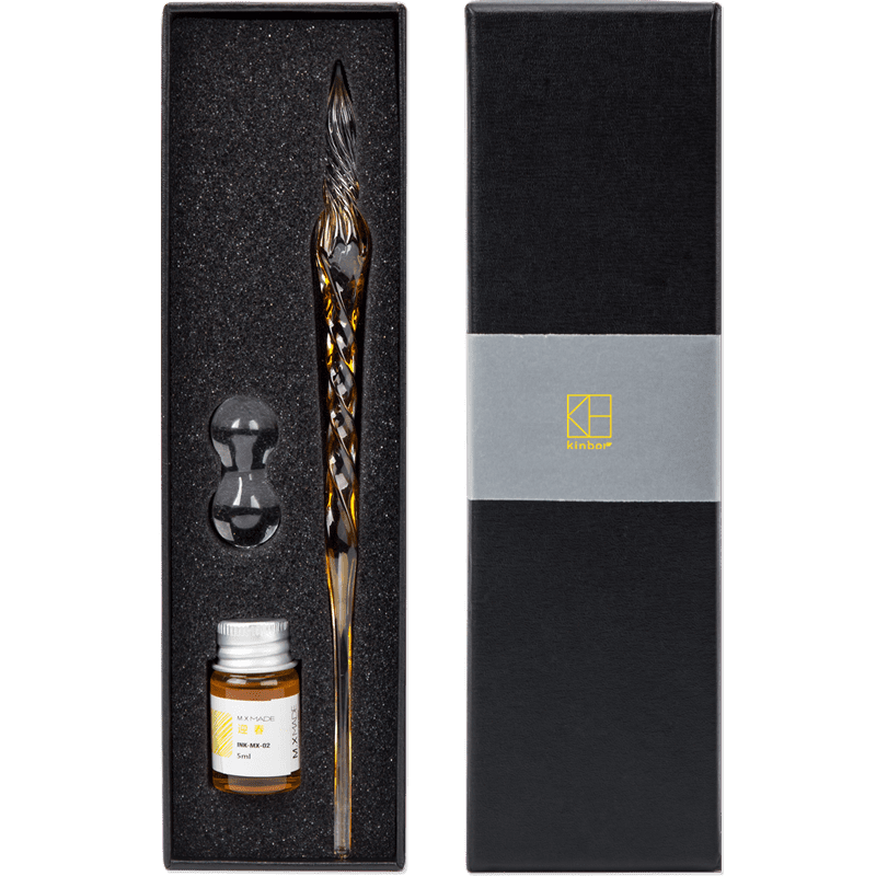 Kinbor Glass Pen Yellow DTB90248 Kinbor Glass Pen Yellow DTB90248