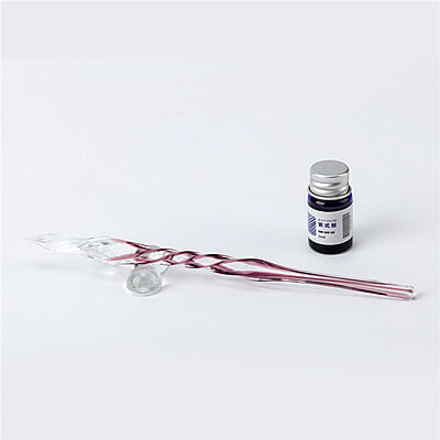 Kinbor Glass Pen Purple
