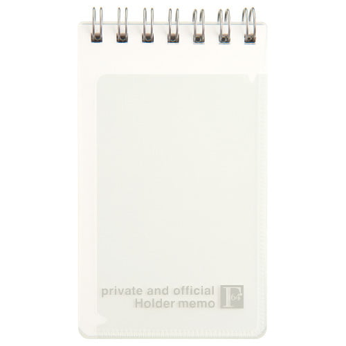 Kokuyo FOB COOP A7 Memo with Holder Plain