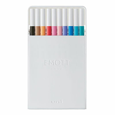 Uni-ball Emott Pens 10-color set No.2