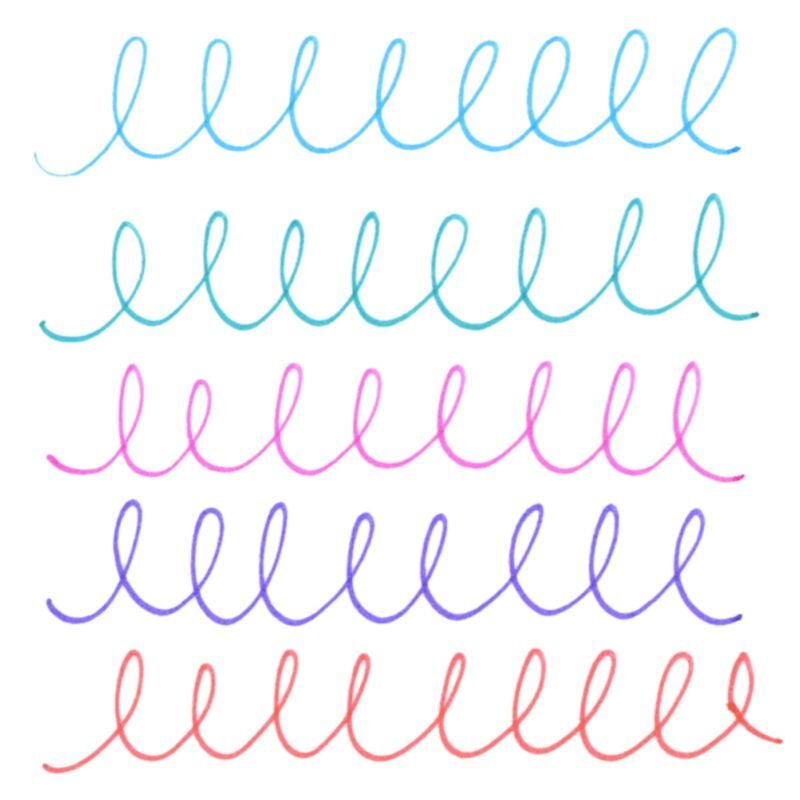 Uni-ball Emott Pens 5-color set NO.5 Candy Pop Color Uni-ball Emott Pens 5-color set NO.5 Candy Pop Color