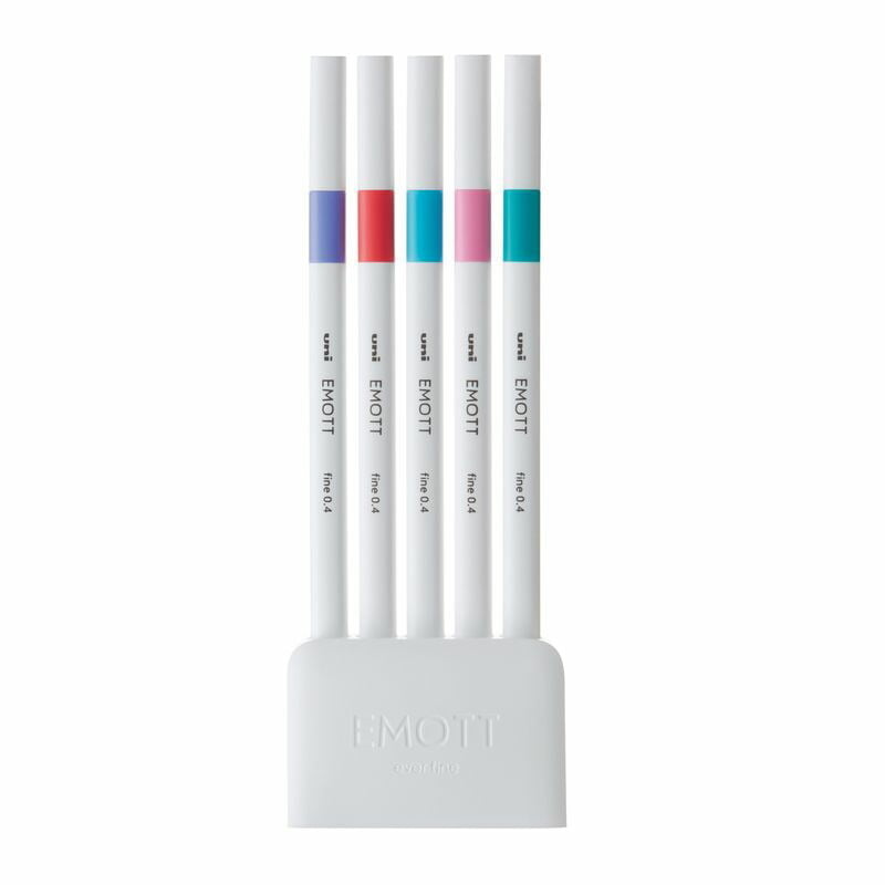 Uni-ball Emott Pens 5-color set NO.5 Candy Pop Color