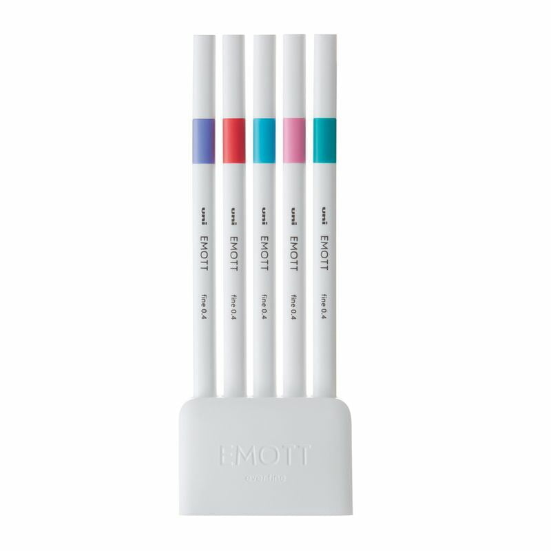 Uni-ball Emott Pens 5-color set NO.5 Candy Pop Color Uni-ball Emott Pens 5-color set NO.5 Candy Pop Color