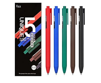 Fizz Multicolor Gel Pens