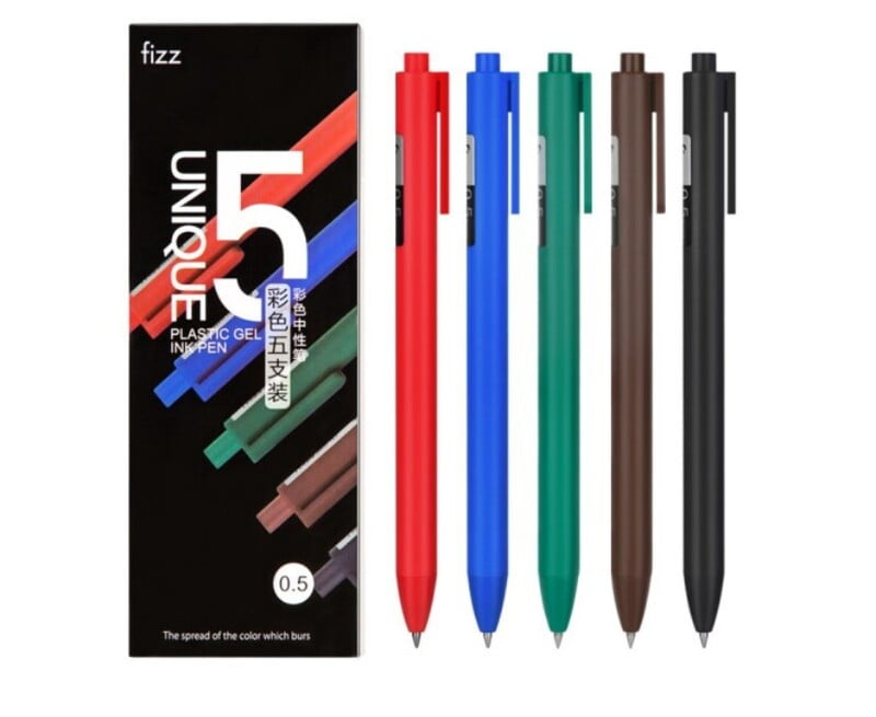 Fizz Multicolor Gel Pens