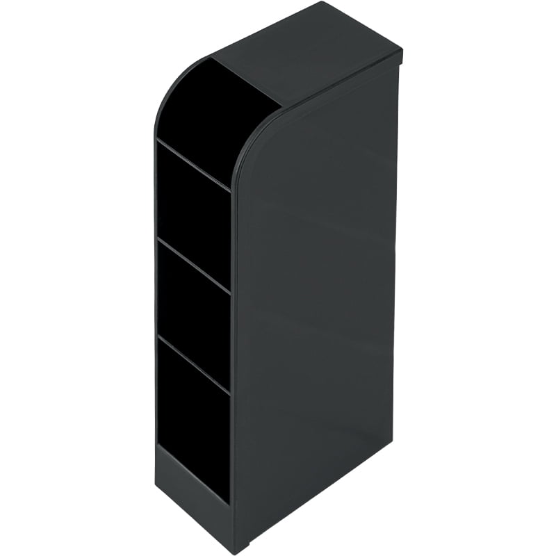 Fizz 4 Grid Large Capacity Oblique Insert Pen Holder Black FZ21013-H