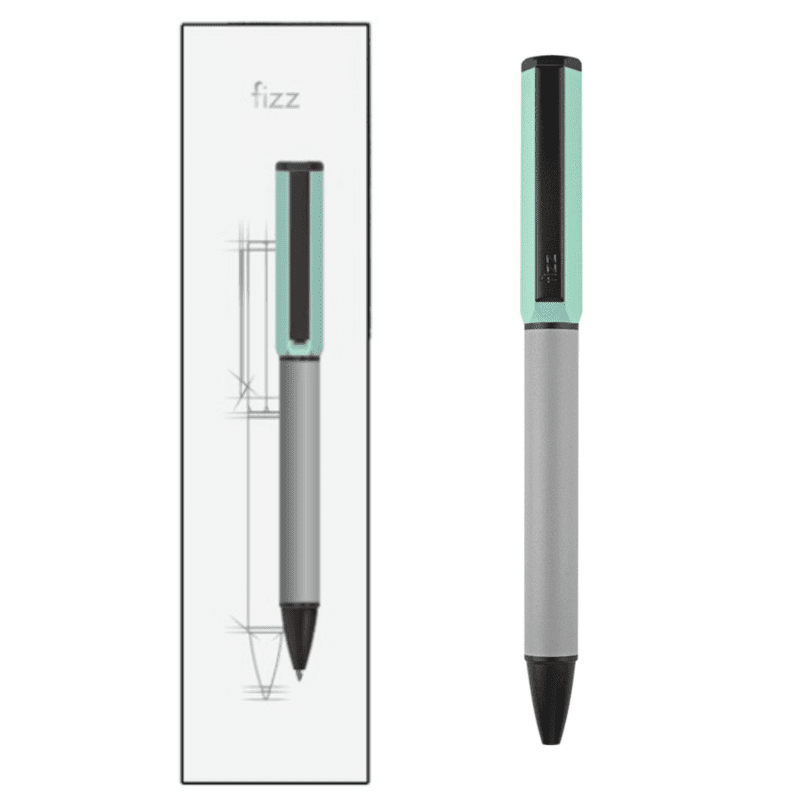 Fizz Rotating Metal Gel Pen Black FZ44011D-L