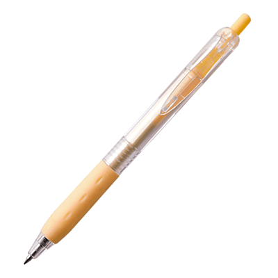 Snowhite G-202 Creamy Yellow Gel Pen
