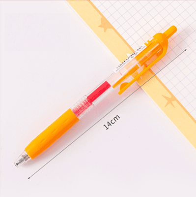 Snowhite G-101 Orange Gel Pen