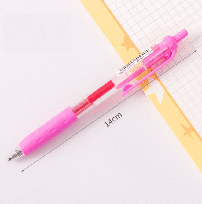 Snowhite G-101 Pink Gel Pen Snowhite G-101 Pink Gel Pen