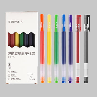 Beifa Jumbo Multicolor Gel Pens GA329800