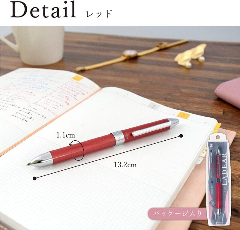Sakura Craypas Tri-Color Ballpoint Pen 0.4 Red