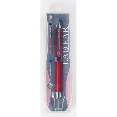Sakura Craypas Tri-Color Ballpoint Pen 0.4 Red
