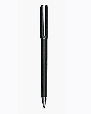 Beifa Hexagonal Cap Rotated Metal Gel Pen Black GD969604